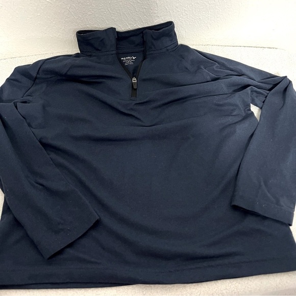 Old Navy Active Boys Cloud 94 Soft Navy Thumbholes Long Sleeve S(6-7) Go Dry EUC - Picture 1 of 6